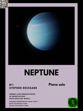 Neptune piano sheet music cover